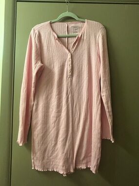 AE Light Pink Long Sleeve Lounge Romper